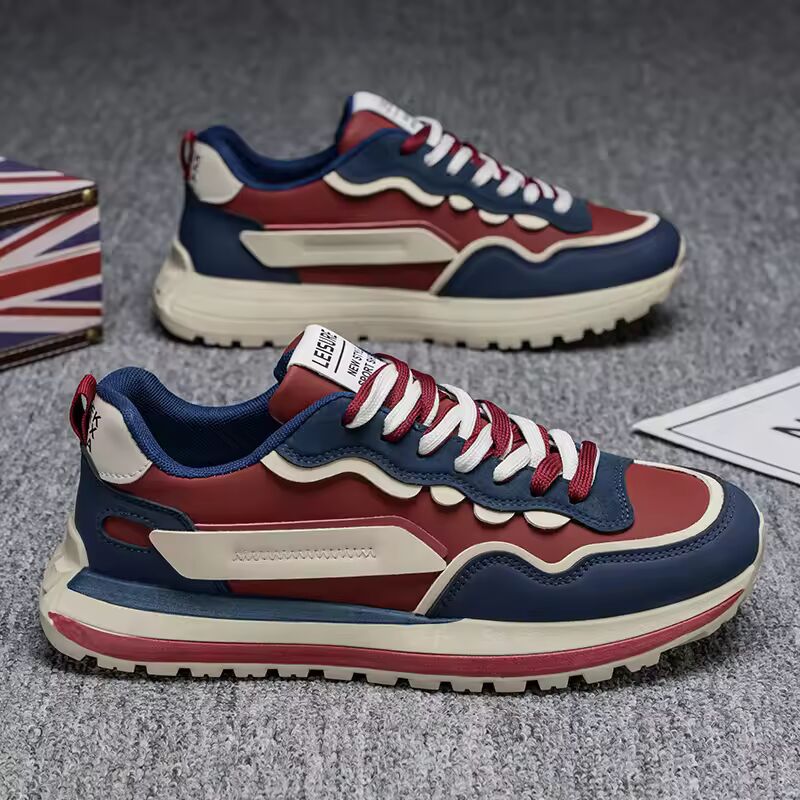 Shoes for Men Men's Sneakers Sports and Leisure Soft and Comfortable Fashion Non-Slip Apring and Autumn Casual Shoes Loafers