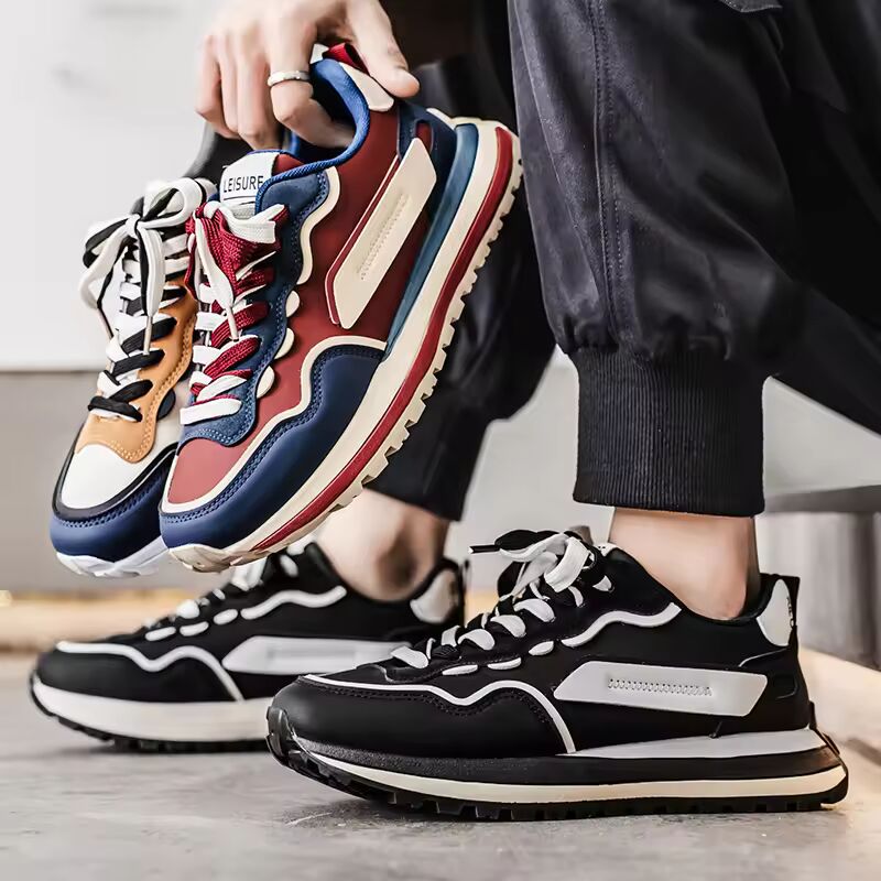 Shoes for Men Men's Sneakers Sports and Leisure Soft and Comfortable Fashion Non-Slip Apring and Autumn Casual Shoes Loafers